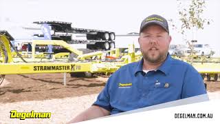 Ron Steenhoek Degelman Territory Manager talks about the all new StrawmasterX Disc Harrow [upl. by Neilla898]