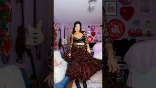 happy halloween maximalist grwm styling stylingideas falloutfits outfitinspo whimsigoth [upl. by Einnoc164]