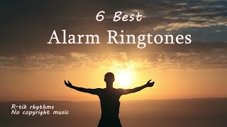 no copyright ringtones  6 best alarm ringtone  rtik rhythm [upl. by Aihsenad]