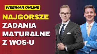 Rozwiązujemy Najtrudniejsze Zadania z Matury 2023 WOS webinar kurs matura wos [upl. by Brighton]