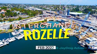 WESTCONNEX Rozelle Interchange and new Sydney Fish Market Project Updates Feb 2022 Sydney Australia [upl. by Adniram]