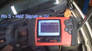 VW A4 19L ALH MAF Sensor Implausible Signal P0101 [upl. by Zalucki]