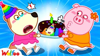 Dont Ruin Lucys Birthday Party Nancy  Wolfoo Funny Stories for Kids 🤩 WolfooCanadaKidsCartoon [upl. by Aenotna380]