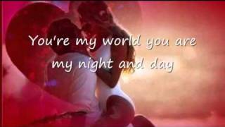 Patrizio Buanne  Youre My World With Lyrics [upl. by Eigroeg713]