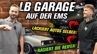 Tuning Talk mit der LB Garage auf der Essen Motor Show 2023 [upl. by Vijar]