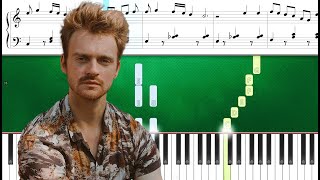 FINNEAS  Break My Heart Again Piano Tutorial Sheets [upl. by Greene]