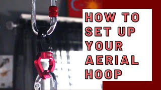 Aerial Lyra Rigging Tutorial  XPole AFrame Rig  Setting up Hoop at Home [upl. by Danica]