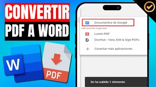 Como CONVERTIR un PDF a WORD  Paso a Paso [upl. by Girhiny306]