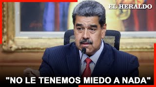 Nicolás Maduro quotNo le vamos a entregar a esta oligarquía fascista el poder políticoquot [upl. by Arayt923]