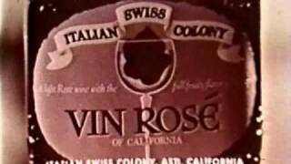 Italian Swiss Colony Wine Commercial Jingle [upl. by Eidnew]