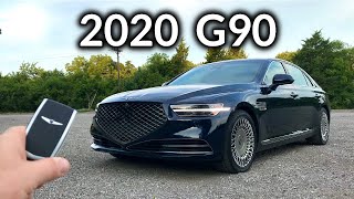 2020 Genesis G90 50 Ultimate  Big Luxury AND Value [upl. by Yasmeen323]