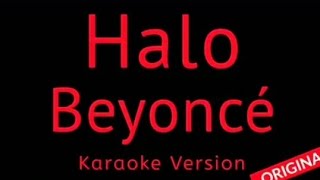 Beyoncé Halo Karaoke Audio with Lyrics Instrumental 2024 [upl. by Eliathas]