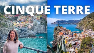 CINQUE TERRE IN ONE DAY 🇮🇹 Hiking the Sentiero Azzurro [upl. by Doro]