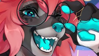 Furry Icon SPEEDPAINT Commission [upl. by Ettenay176]