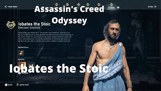 Assassins Creed Odyssey Iobates the Stoic Delian League Cultist Lesbos [upl. by Gombach799]