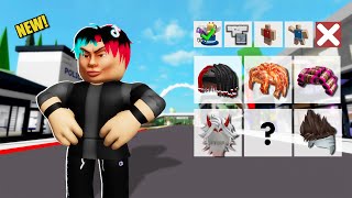 7 COOL amp UNIQUE HAIRSTYLE Di Brookhaven WID amp Accessories Name  Roblox [upl. by Reibaj831]