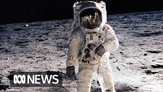 Apollo 11 Moon Walk live Realtime stream of mans first steps on the Moon  ABC News [upl. by Tews]