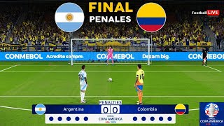 🔴LIVE  ARGENTINA vs Colombia Plenty Kick I COPA AMERICA 2024 I FINAL STREAMING [upl. by Linehan462]