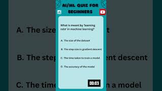 AIML Quiz for Beginners Identify the Supervised Learning Algorithm [upl. by Acisey72]