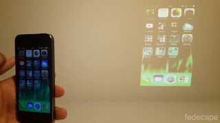 iPhone 5S Projector CONCEPT VIDEO Built in Projector [upl. by Gyatt471]