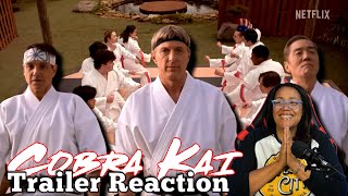 Cobra Kai Season 6 Part 1 Official Trailer Reaction [upl. by Adorne]