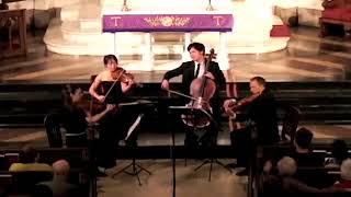 Attacca Quartet plays Haydn Op 33 no 2 Joke Fourth Movement [upl. by Mimajneb]