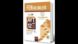 Çap Yayınları AYT Fen Bilimleri 12 X 40 Up Deneme [upl. by Land]