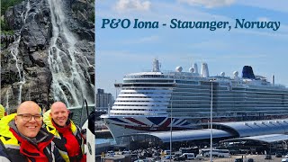 PampO Iona Cruise Vlog  Stavanger  Norway  Rib Boat Ride  Norwegian Fjords Cruise [upl. by Lana]