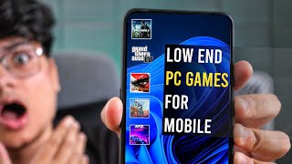 Top 5 Low End PC Games That You Can Play On Android Phones  2025 [upl. by Quintilla]