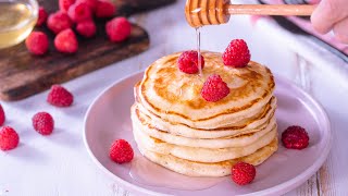 Buttermilk Pancakes  Easy and Quick Recipe for Fluffy Pancakes [upl. by Ahsoek]