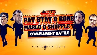 KOTD  Compliment Rap Battle  Pat Stay amp Rone vs Marlo amp Shuffle T [upl. by Lorsung]