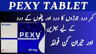 Pexy 20mg Tablet Uses Dosage and Side effects in Urdu  Best Pain killer in Market  How to Use [upl. by Euqinad]