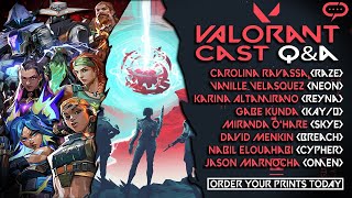 Valorant Cast QampA Livestream [upl. by Jessi]