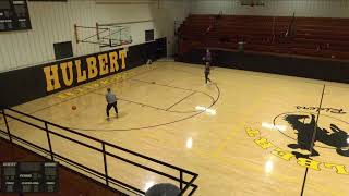 Hulbert High School vs Okay High School Mens Varsity Basketball [upl. by Cole168]