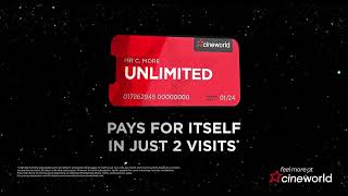 Join Unlimited today  Cineworld Cinemas Unlimited Advert [upl. by Waldner814]