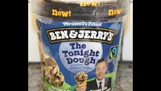 Ben amp Jerry’s The Tonight Dough Ice Cream Review [upl. by Arbmat]