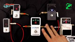 Stroiki gitarowe Guitar Tuners  multitest porównianie comparison [upl. by Melborn]