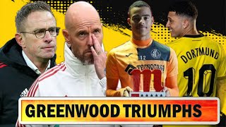 Greenwood Scoops First La Liga Award  Ralf Rangnick Defends Jodan Sancho  Ten Hag Defended [upl. by Bussy]