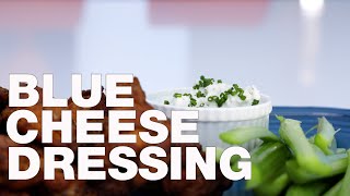 Blue Cheese Dressing for Chicken Wings  Best Homemade Bleu Cheese Salad Dressing Recipe [upl. by Lesna527]