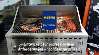 METRO Professional BBQ 4 Brenner Gaskocher [upl. by Akcire42]