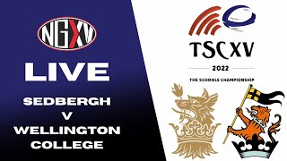 LIVE RUGBY SEDBERGH V WELLINGTON COLLEGE  THE SCHOOLS CHAMPIONSHIP  ROUND 5 [upl. by Bucky261]