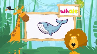 Digraph Phonics for Children  WH  Kidzstation [upl. by Anauqahc]