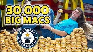 Ive eaten 30000 McDonalds Big Macs  Guinness World Records [upl. by Lurline442]