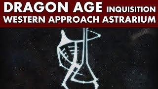 Dragon Age Inquisition  All Western Approach Astrarium Star Map puzzle Walkthrough [upl. by Odranar]