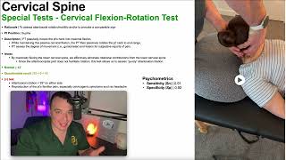 Cervical FlexionRotation Test EXPLAINED [upl. by Wesla]