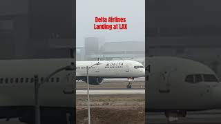 Delta Airlines has arrived at LAX airport avgeek planespotting [upl. by Eldwon445]