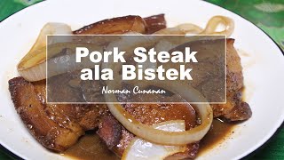 PORK STEAK ALA BISTEK  RECIPE  35 [upl. by Anhaj]