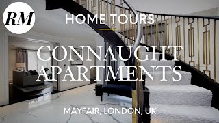 Inside £19M Mayfair Penthouse on Mount Street in London UK  Residential Market Home Tours [upl. by Eerdna]