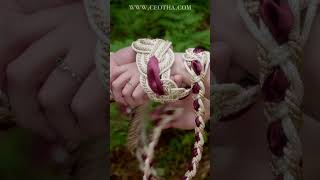 Nine Knot Handfasting Cord  Ceotha [upl. by Enaed317]