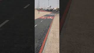 Nouvelles pistes cyclables devant le Souk Agadir 0353 am 040924 [upl. by Jaclyn852]